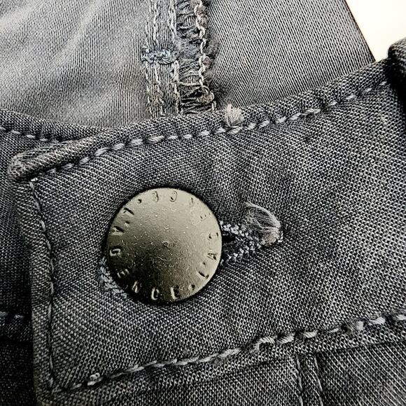 NEW L'agence Two Toned Skinny Legging Jean Gray - Picture 7 of 10